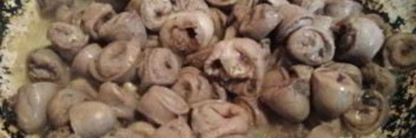 овощное рагу с куриными сердечками