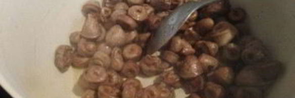 овощное рагу с куриными сердечками