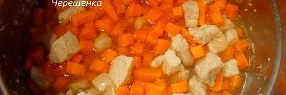 овощное рагу с курицей