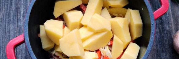 овощное рагу с шампиньонами