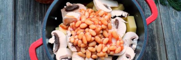 овощное рагу с шампиньонами