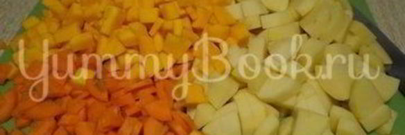 овощное рагу с тыквой в мультиварке