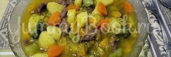 овощное рагу с тыквой в мультиварке