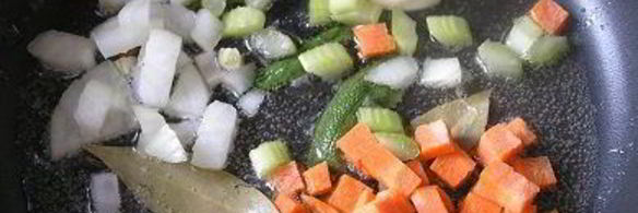 паста торкио с рагу из ягненка и сладким перцем