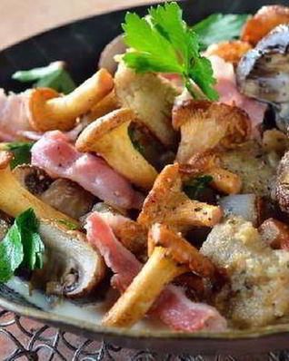 Пикантное грибное рагу