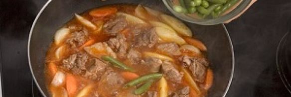 рагу из баранины и стручковой фасоли