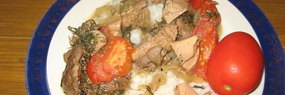 рагу из баранины с айвой 5 специй