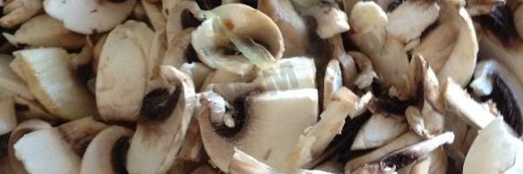 рагу из фасоли с грибами