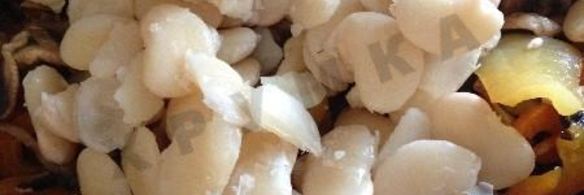 рагу из фасоли с грибами