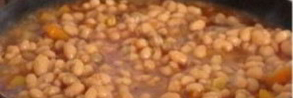 рагу из фасоли с овощами