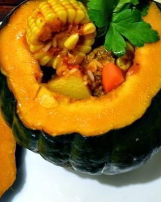 Рагу из говядины в тыкве по-аргентински