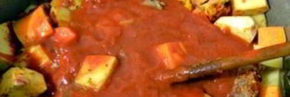 рагу из говядины в тыкве по-аргентински