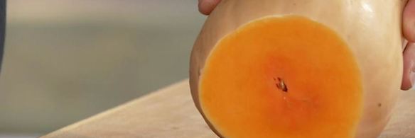 рагу из гуся, курицы и индейки, запеченное в тыкве с грибами и сыром