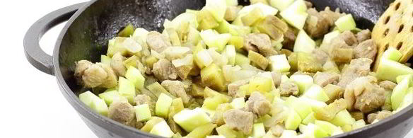 рагу из кабачков с мясом