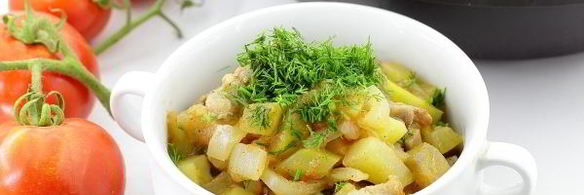 рагу из кабачков с мясом