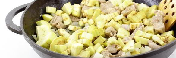 рагу из кабачков с мясом