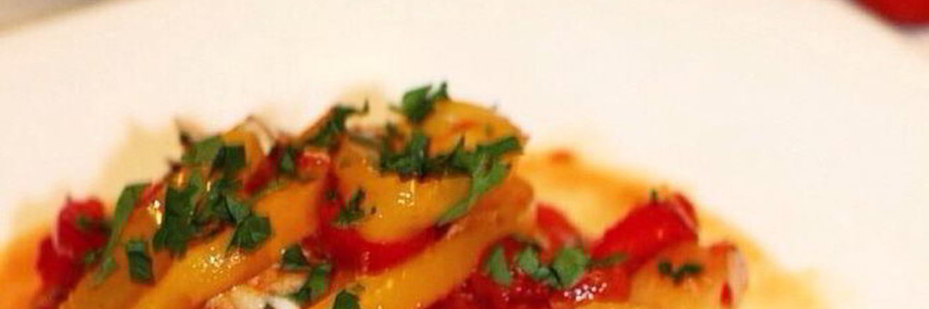 Рагу из куриного филе с перцами