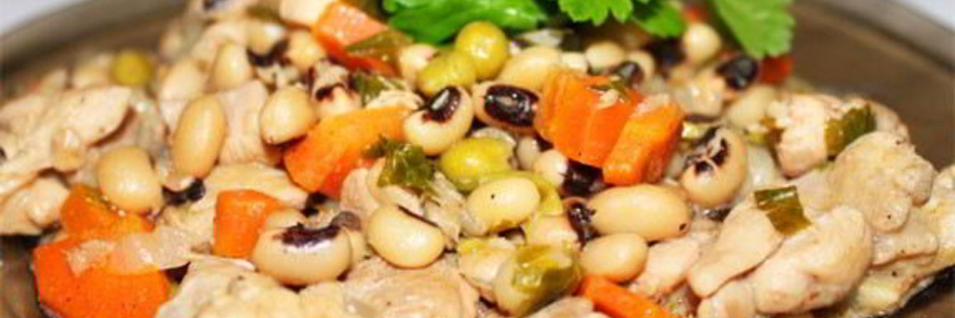 Рагу из курицы и индейки