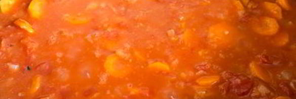 рагу из курицы с морковью и цуккини