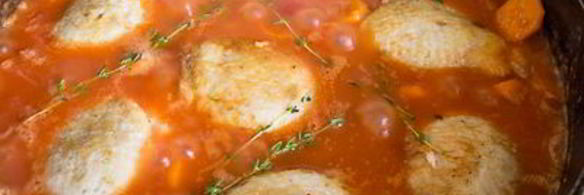 рагу из курицы с морковью и цуккини