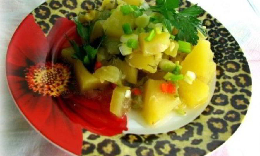 Рецепт рагу из овощей с кабачками