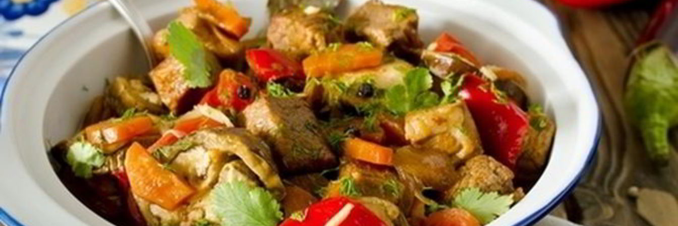 Рагу овощное с мясом