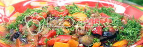 рагу с баклажанами