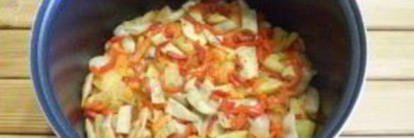 рагу с фасолью