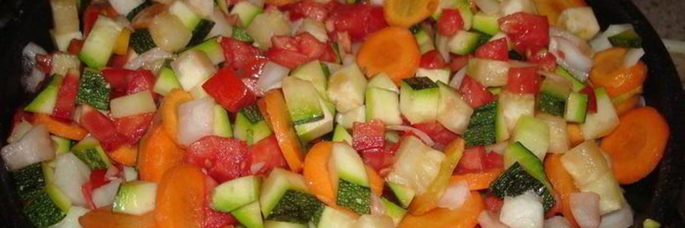 Рагу с кабачками