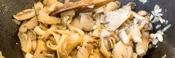 рыбное рагу с вешенками