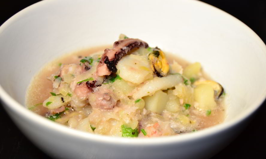 Рецепт скандинавского рагу с морепродуктами