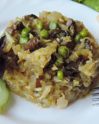 Зеленое кабачковое рагу