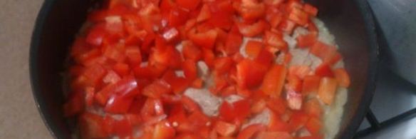 рисовая лапша с мясом