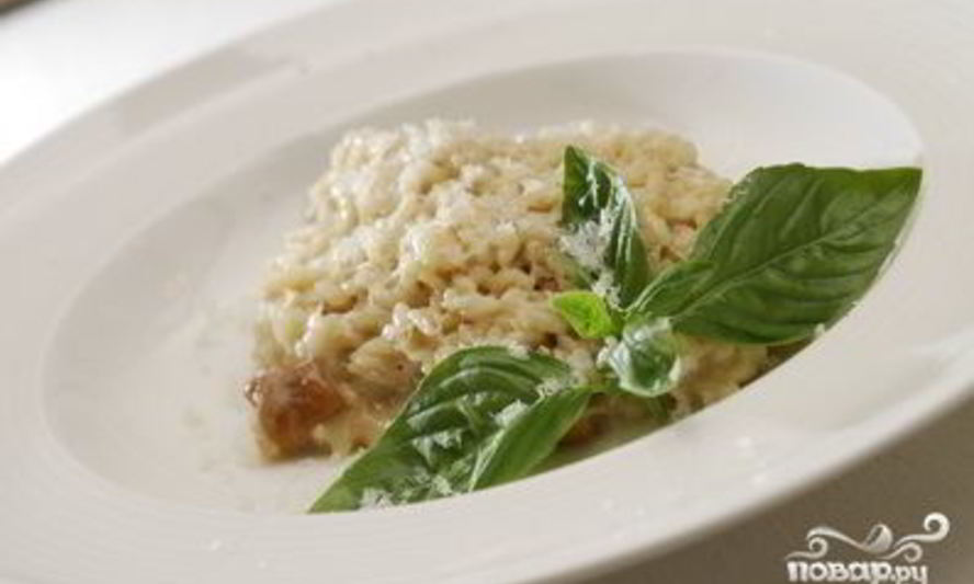 Рецепт грибного ризотто