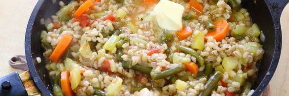 ризотто из перловки