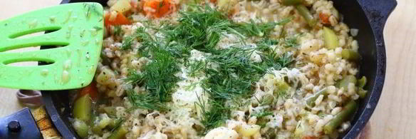 ризотто из перловки