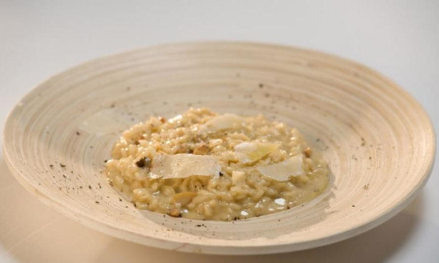 Рецепт ризотто с белыми грибами