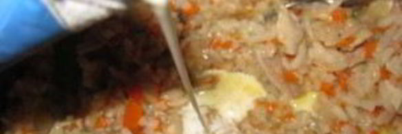 ризотто с курицей и овощами