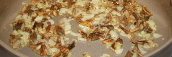 ризотто с лисичками