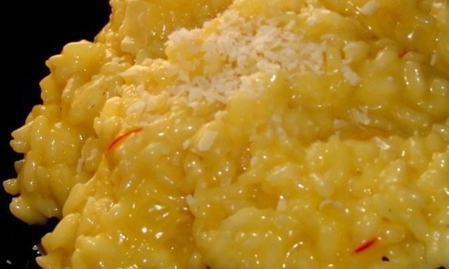 Рецепт ризотто с шафраном