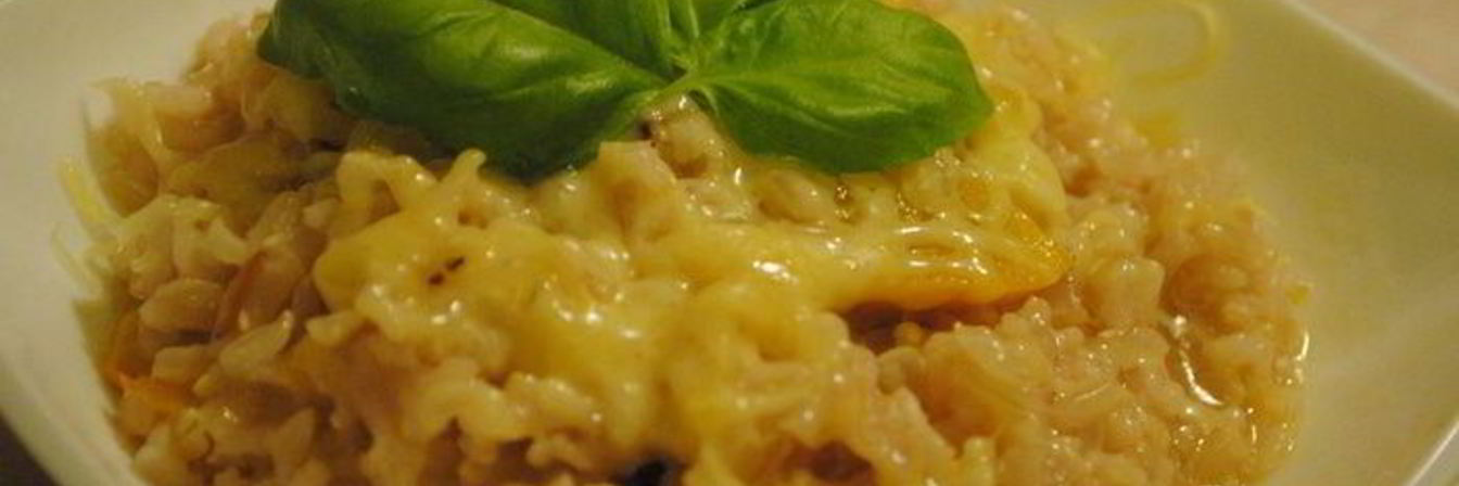 Тыквенное ризотто