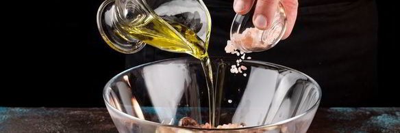 ароматные щупальца кальмаров на гриле