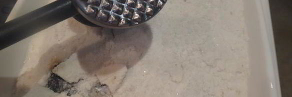 дорада в снегу