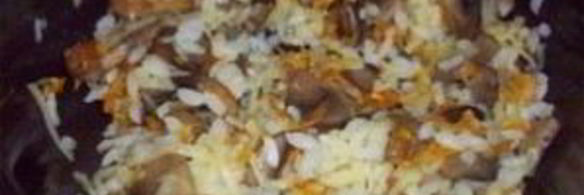 фаршированные кальмары с грибами и рисом