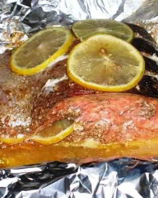 Форель по-азербайджански