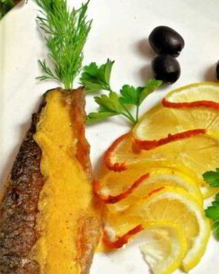 Форель в шампанском