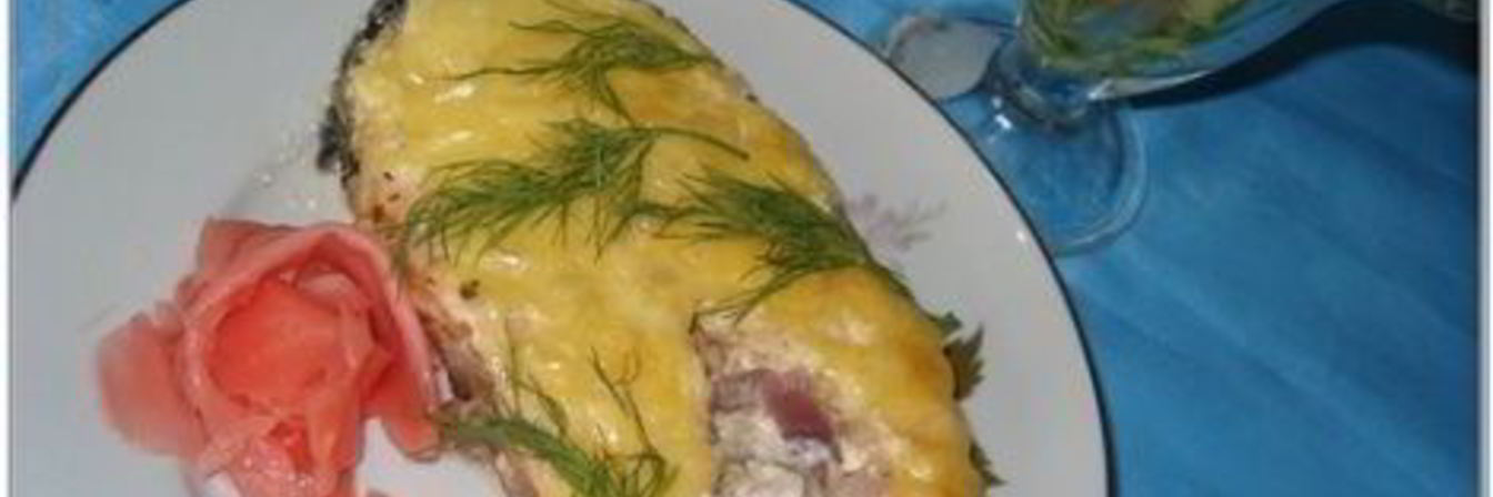 Форель, запеченная в сливках