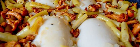 кальмары, фаршированные грибами,