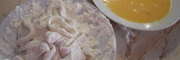 кальмары колечки во фритюре