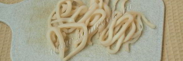 кальмары по-корейски с морковью